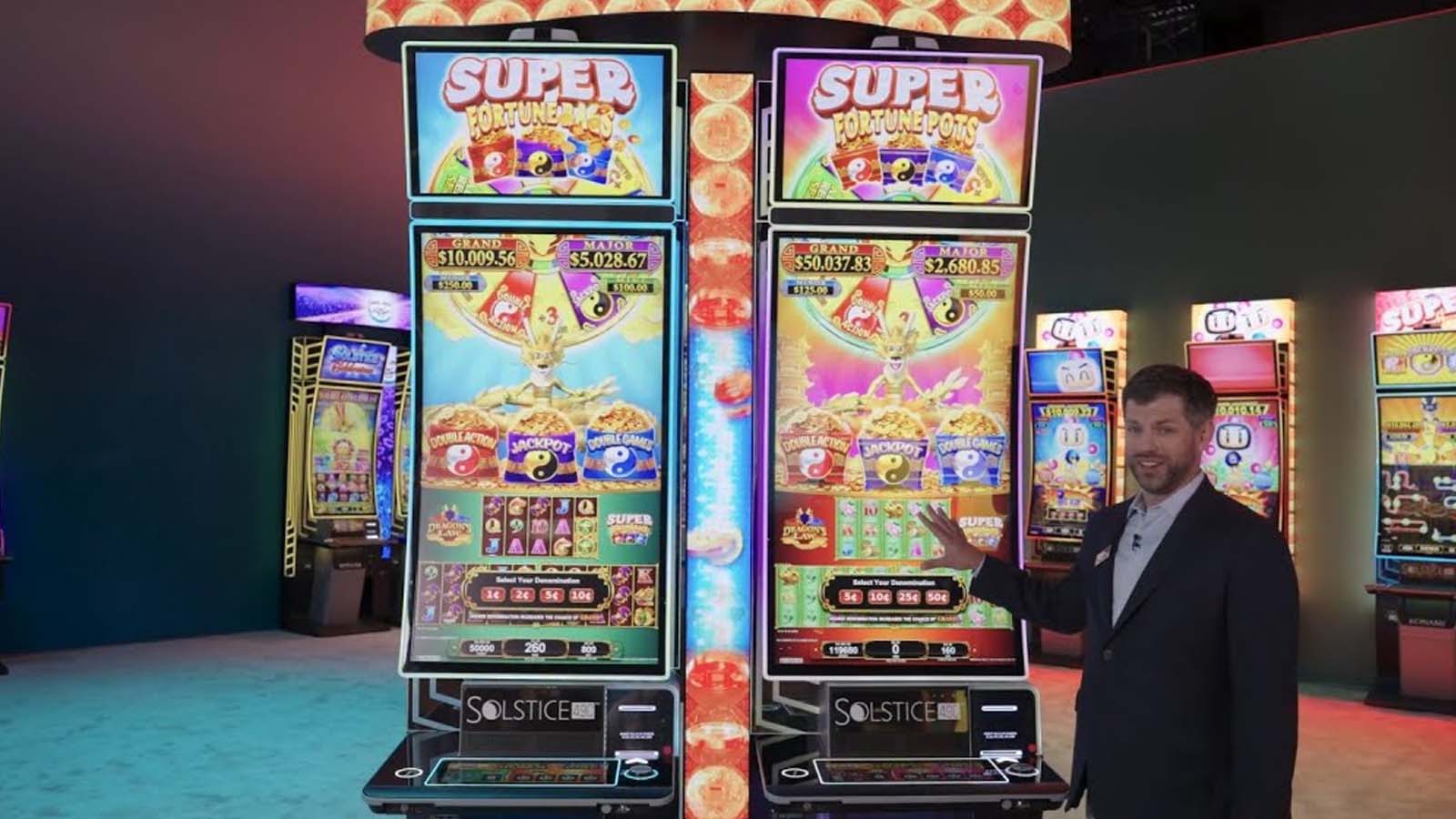 Konami Slot Cabinet Ships Without A Payback Number